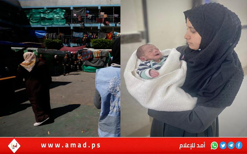 الأونروا: أكثر من 150 ألف  إمرأة حامل بقطاع غزة يواجهن ظروفا صحية رهيبة