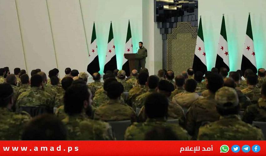 سوريا..حل حزب البعث والبرلمان والجيش وتعليق الدستور والفصائل المسلحة