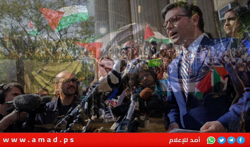 رئيس "النواب الأميركي": تطبيق إجراءات عقابية بحق الطلاب المحتجين ضد حرب غزة
