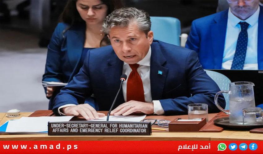 فليتشر يطالب إسرائيل بأدلة على اتهامها موظفين أممين حول صلتهم بحماس