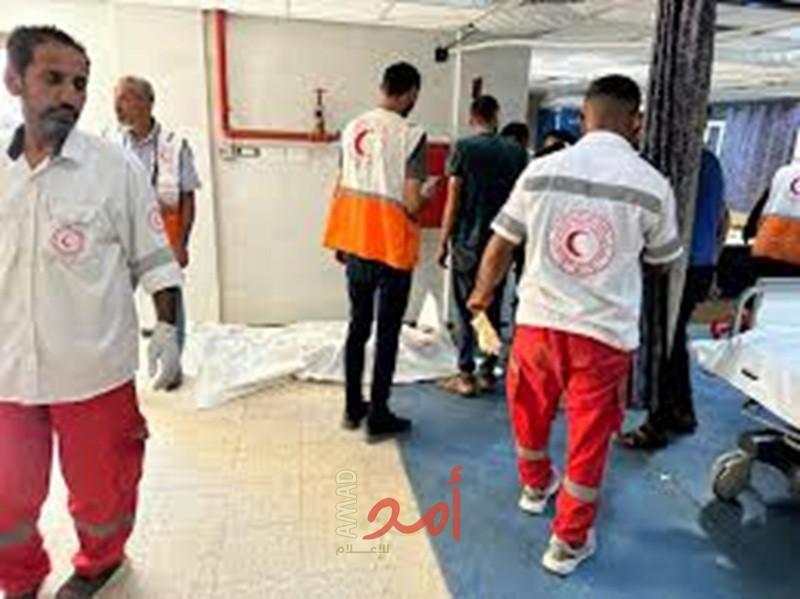 جيش العدو يقصف مركز الهلال الأحمر في خانيونس..يغتال موظف ويصيب آخرين- فيديو