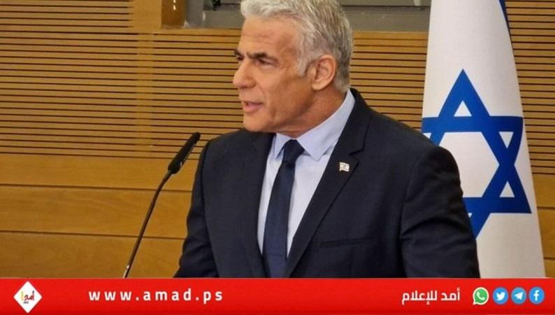 لابيد يتوجه إلى أبو ظبي في "زيارة سياسية قصيرة"