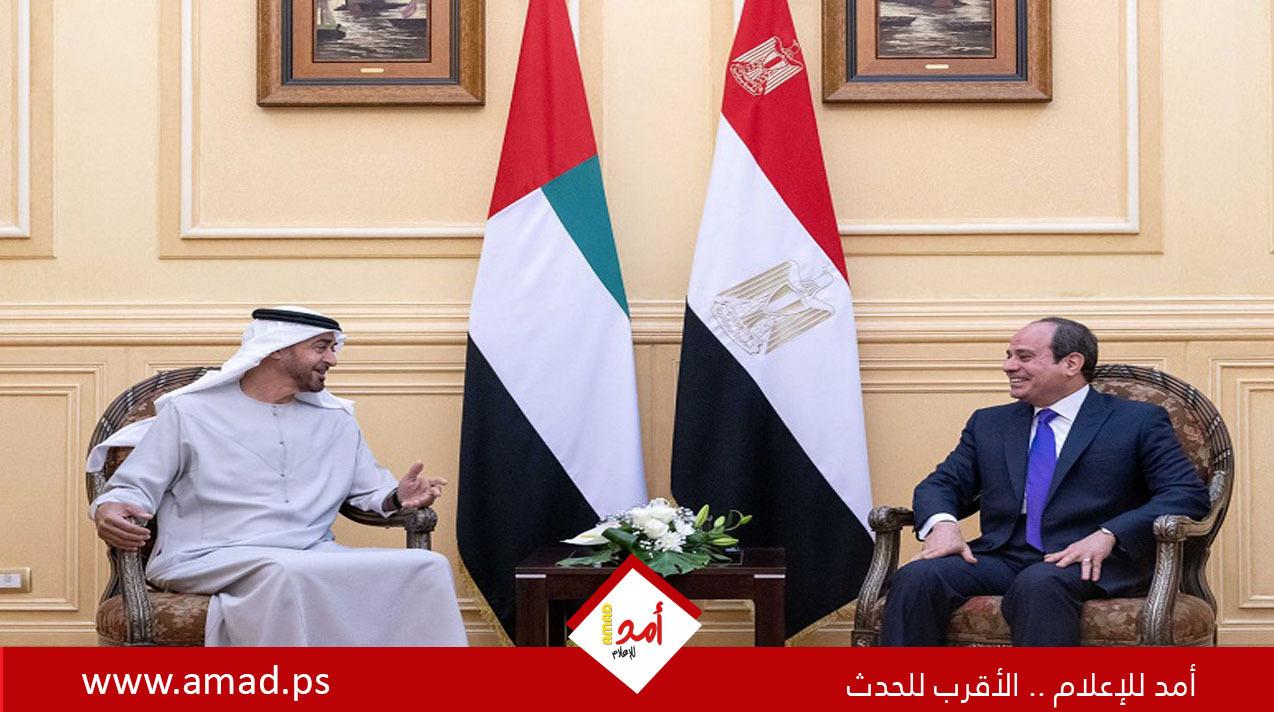 السيسي وبن زايد يرحبان بـ "خطة ترامب" لوقف الحرب في قطاع غزة