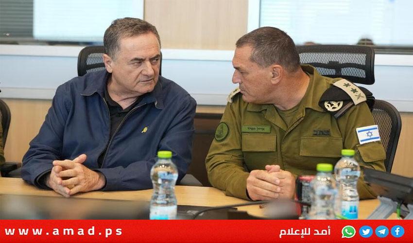 خلاف جديد يتفجر بين زامير وكاتس بسبب "ضابط كبير"