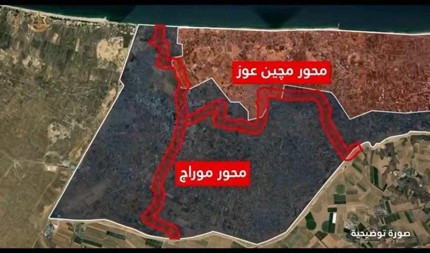 بعد موراج..جيش الاحتلال يشق محور لفصل شرق خانيونس عن غربها- فيديو