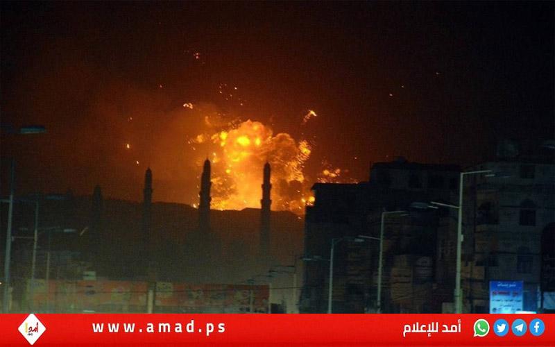 اليمن: غارات جوية تستهدف محيط ميدان السبعين في صنعاء والحديدة