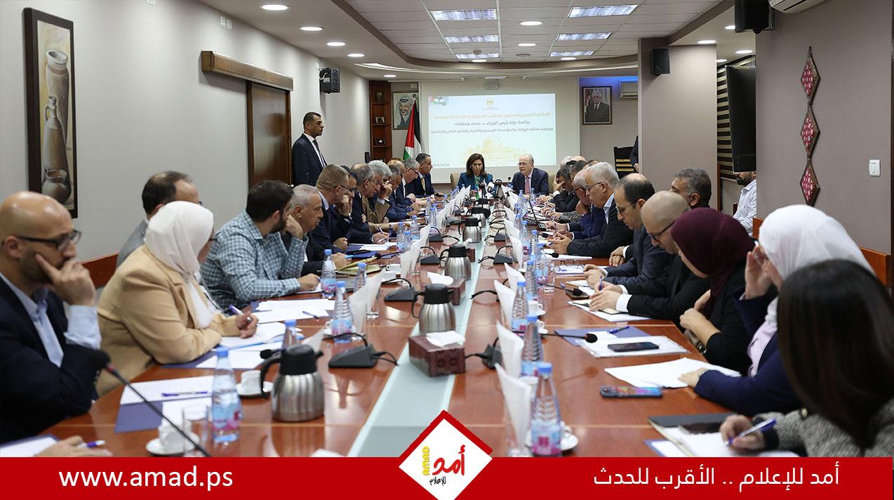 مصطفى: قطاع غزة سيبقى جزء لا يتجزأ من الدولة والمشروع الوطني الفلسطيني