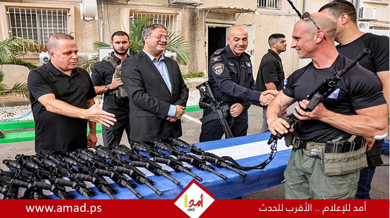 المتطرف بن غفير يوسع دائرة التسلح في القدس المحتلة لتشمل 300 ألف مستوطن إضافي
