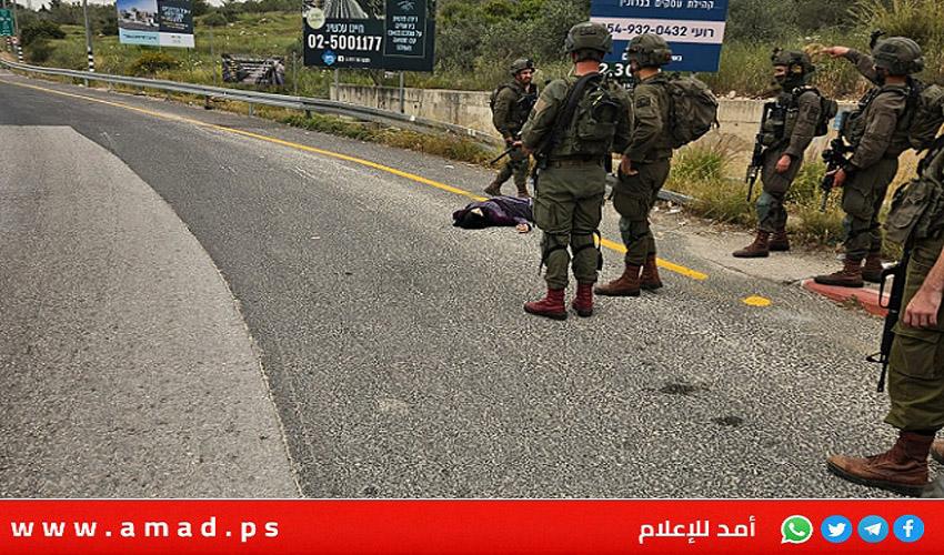 جيش الاحتلال يعدم فتاة فلسطينية قرب سلفيت- فيديو