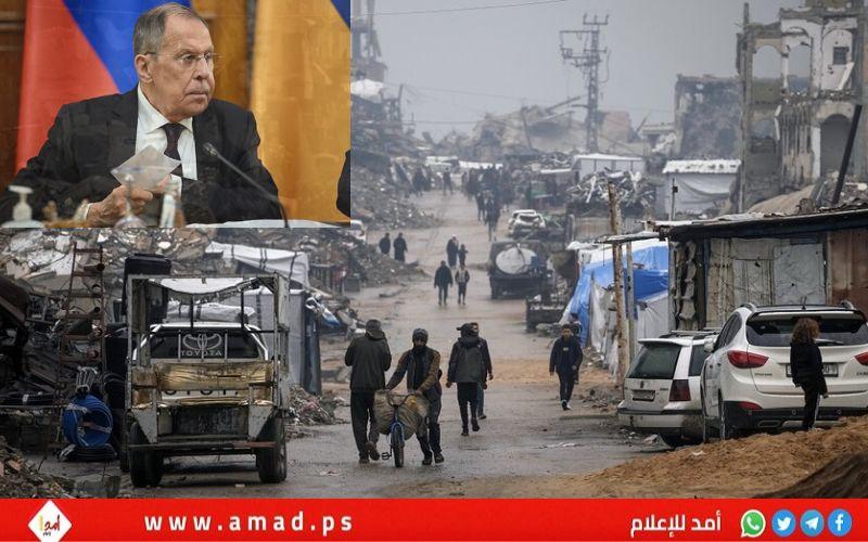 لافروف: الوضع في قطاع غزة لا يزال هشا..كيف يمكن نزع سلاح حماس؟