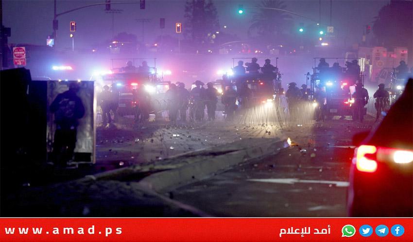 تقرير: لوس أنجلوس تشتعل بعد مداهمات ترحيل المهاجرين ..وترامب يستدعي الحرس الوطني