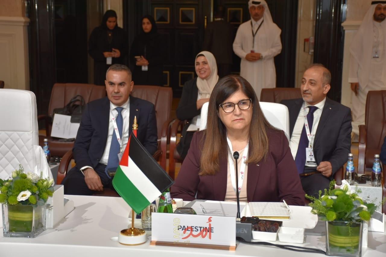 شاهين تبحث في جدة مع وزراء خارجية قطر والجزائر وماليزيا تطورات الأوضاع في فلسطين