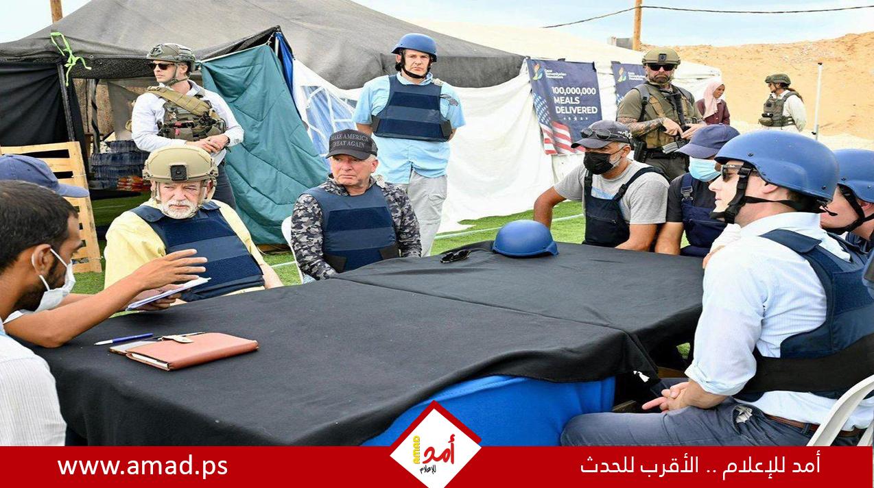 ويتكوف مخاطبا ترامب: يبحثون عنك في ساحة تل أبيب