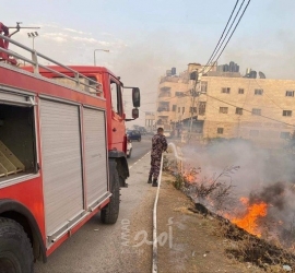 الدفاع المدني يتعامل مع (51) حادث ومهمة في الضفة الغربية