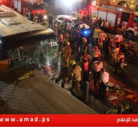 قتلى وإصابات جرّاء انحراف حافلة إسرائيلية عن مسارها - فيديو وصور