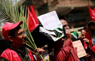 في يوم العمال العالمي.. مسيرة عمالية حاشدة في غزة تطالب بتوفير فرص عملٍ لها