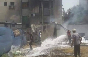 انفجار مولد كهربائي بسبب اشتداد الحرارة وسط قطاع غزة
