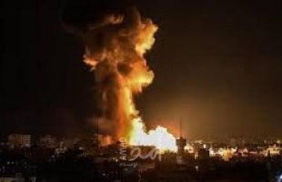 طائرات الاحتلال تقصف موقعاً أمنياً لحماس شمال قطاع غزة