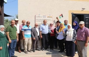 غزة: افتتاح حديقة  وملعب تضامن في بلدة خزاعة بخانيونس