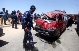 مرور غزة: 3 إصابات في 8 حوادث سير خلال الـ24 ساعة الماضية
