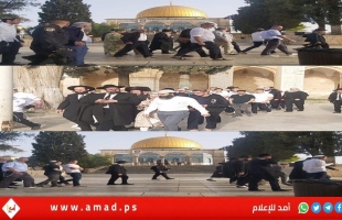 محدث- مواجهات مع المستوطنين وقوات الاحتلال خلال اقتحام المسجد الأقصى - فيديو وصور