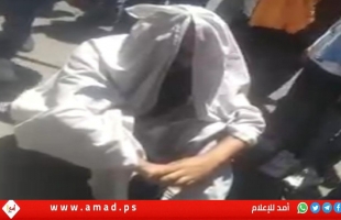 موظفون سابقون بحكومة حماس ارتدوا الأكفان على طريقة "بوعزيزي" - صور وفيديو