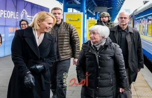 بعد بايدن.. وزيرة الخزانة الأمريكية تصل كييف في زيارة مفاجئة