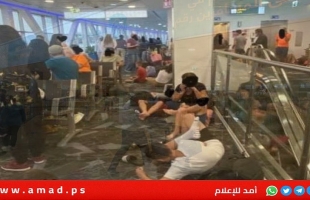 السيطرة على حريق في مطار أبو ظبي القديم إثر سقوط شظايا