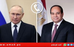بوتين والسيسي يناقشان الوضع في الشرق الأوسط ويحثان على وقف الأعمال العدائية