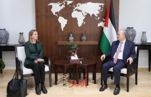 مصطفى يستقبل المبعوثة النرويجية لعملية السلام في الشرق الأوسط