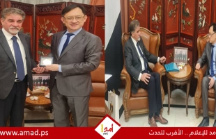 عبد الهادي يطلع سفير الصين على جهود وقف الحرب في غزة