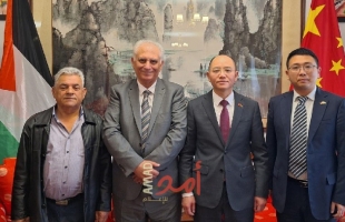 الصالحي يلتقي السفير الصيني ويسلمه رسالة للرئيس تشي جين بينغ