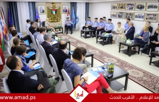 الحلو ومهنا يناقشان مع ممثلي بعثات الاتحاد الأوروبي سبل العمل على معبر رفح