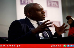 وزير الخارجية البريطاني الجديد لامي يؤيد وقف إطلاق النار في غزة