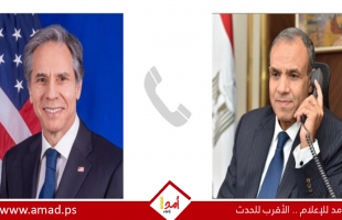 وزيرا خارجية مصر وأمريكا يبحثان تطورات الوضع في غزة وسوريا