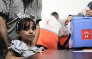 الصحة: انطلاق الجولة الثانية من حملة التطعيم ضد شلل الأطفال في قطاع غزة