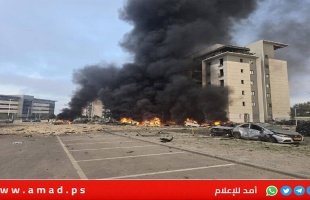 شركة طاقة إسرائيلية تعلن التعرض لهجوم صاروخي إيراني - فيديو
