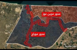 بعد موراج..جيش الاحتلال يشق محور لفصل شرق خانيونس عن غربها- فيديو