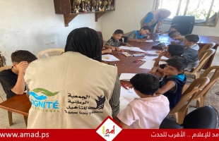 الجمعية الوطنية للتأهيل تنظم نشاط "العلاج بالفن" لليافعين في غزة