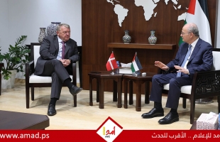 مصطفى يبحث مع وزير خارجية الدنمارك جهود وقف الحرب على غزة وتنفيذ حل الدولتين