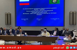 خلال لقاء مع وزاري خليجي..لافروف: إسرائيل تهدف لتقويض قيام دولة فلسطينية
