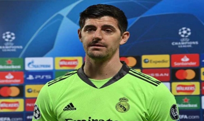 كورتوا يعود لقائمة ريال مدريد ضد أرسنال فى قمة دوري أبطال أوروبا