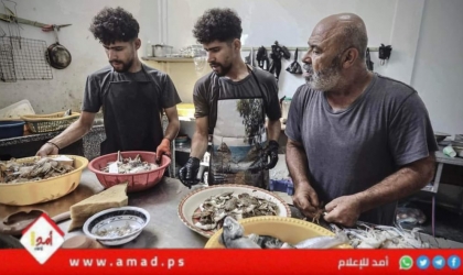مطعم "التوأم" في غزة.. لمة صحاب وطعام شهي
