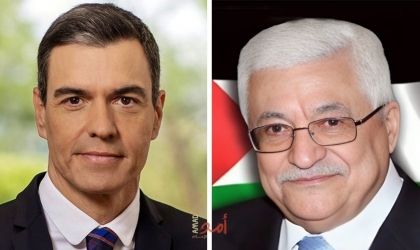 عباس يعرب عن تقديره لمواقف إسبانيا المبدئية تجاه القضية الفلسطينية