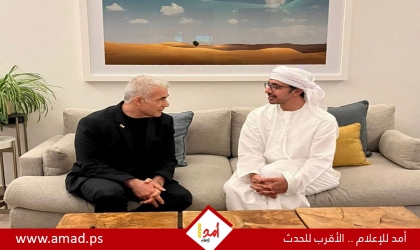 لابيد يلتقي وزير الخارجية الإماراتي في أبوظبي.. ويناقشان جهود اتمام صفقة تبادل الأسرى