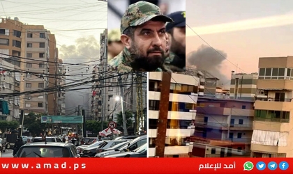 فصائل فلسطينية تدين الغارة الإسرائيلية على الضاحية الجنوبية للعاصمة بيروت