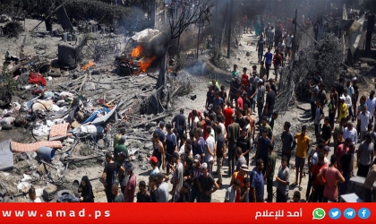 جيش الاحتلال يعدم عشرات المواطنين بقصف خيام ومدارس بخانيونس جنوب غزة