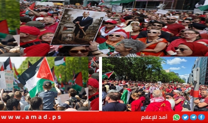 عشرات آلاف المتظاهرين في لندن وبرلين ضد حرب الإبادة في قطاع غزة