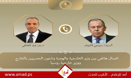 وزيرا خارجية مصر وروسيا يؤكدان أهمية التوصل إلى تسوية توافقية حول الملف النووي الإيراني