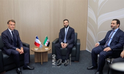 ماكرون يبلغ الشرع ضرورة التوصل لوقف إطلاق نار دائم